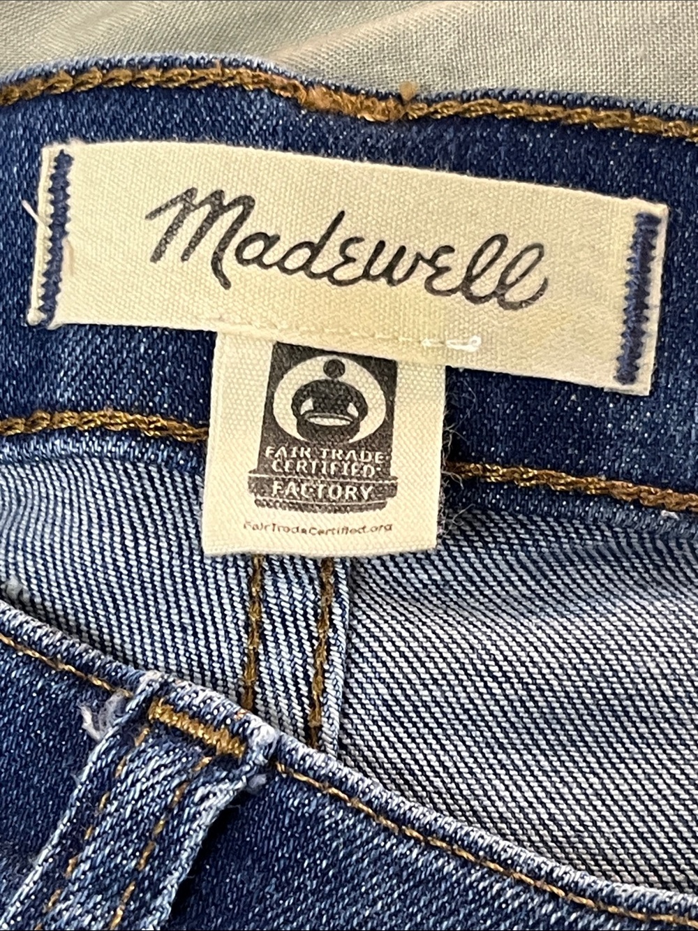 Madewell 10” High-Rise Skinny Jeans Size 29 Medium Wash Stretch Denim NWOT - Picture 8 of 9